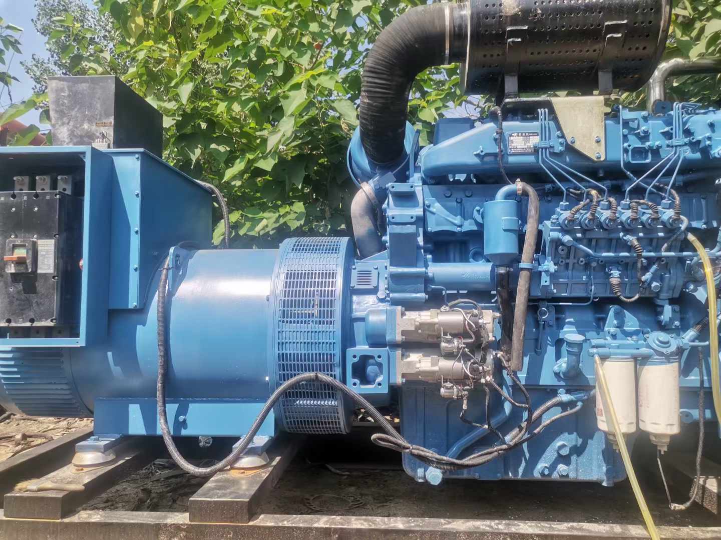 湘桥详细说明降低 800kW 柴油发电机输出电流波动的方法